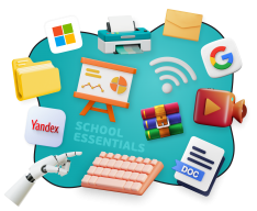 Цифровая база для школьника - КИБЕРшкола программирования для детей, компьютерные курсы для школьников, начинающих и подростков - KIBERone г. Жуковский