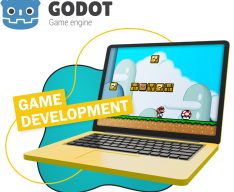 Godot.  Основа создания легендарных игр - КИБЕРшкола программирования для детей, компьютерные курсы для школьников, начинающих и подростков - KIBERone г. Жуковский