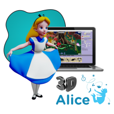 Alice 3d - КИБЕРшкола программирования для детей, компьютерные курсы для школьников, начинающих и подростков - KIBERone г. Жуковский