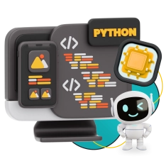 Мой первый сайт с мозгами: Python + AI - КИБЕРшкола программирования для детей, компьютерные курсы для школьников, начинающих и подростков - KIBERone г. Жуковский