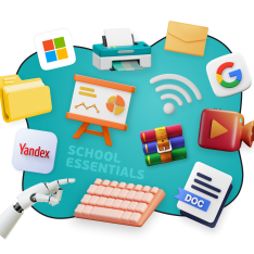 Цифровая база для школьника - КИБЕРшкола программирования для детей, компьютерные курсы для школьников, начинающих и подростков - KIBERone г. Жуковский