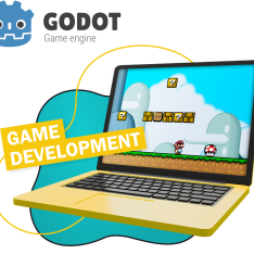 Godot.  Основа создания легендарных игр - КИБЕРшкола программирования для детей, компьютерные курсы для школьников, начинающих и подростков - KIBERone г. Жуковский