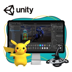Мир игр на Unity 2D на популярном движке + AI-помощники - КИБЕРшкола программирования для детей, компьютерные курсы для школьников, начинающих и подростков - KIBERone г. Жуковский
