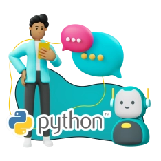 Умный чат-бот на Python на Telegram - КИБЕРшкола программирования для детей, компьютерные курсы для школьников, начинающих и подростков - KIBERone г. Жуковский