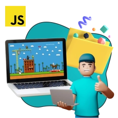 JavaScript + AI. Проектное обучение + геймификация + AI-помощники - КИБЕРшкола программирования для детей, компьютерные курсы для школьников, начинающих и подростков - KIBERone г. Жуковский